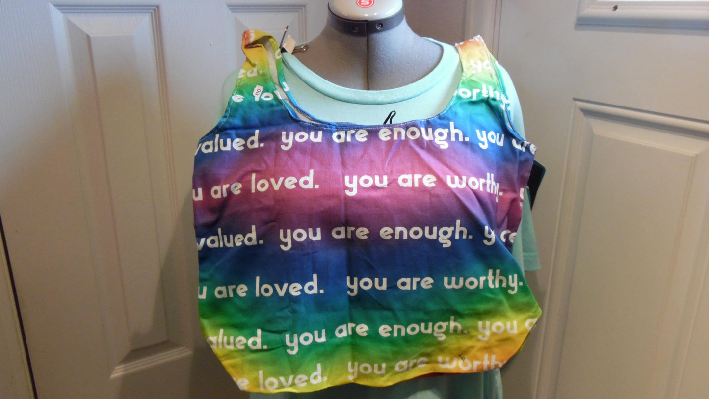 You are Enough Reusable Grocery Bag