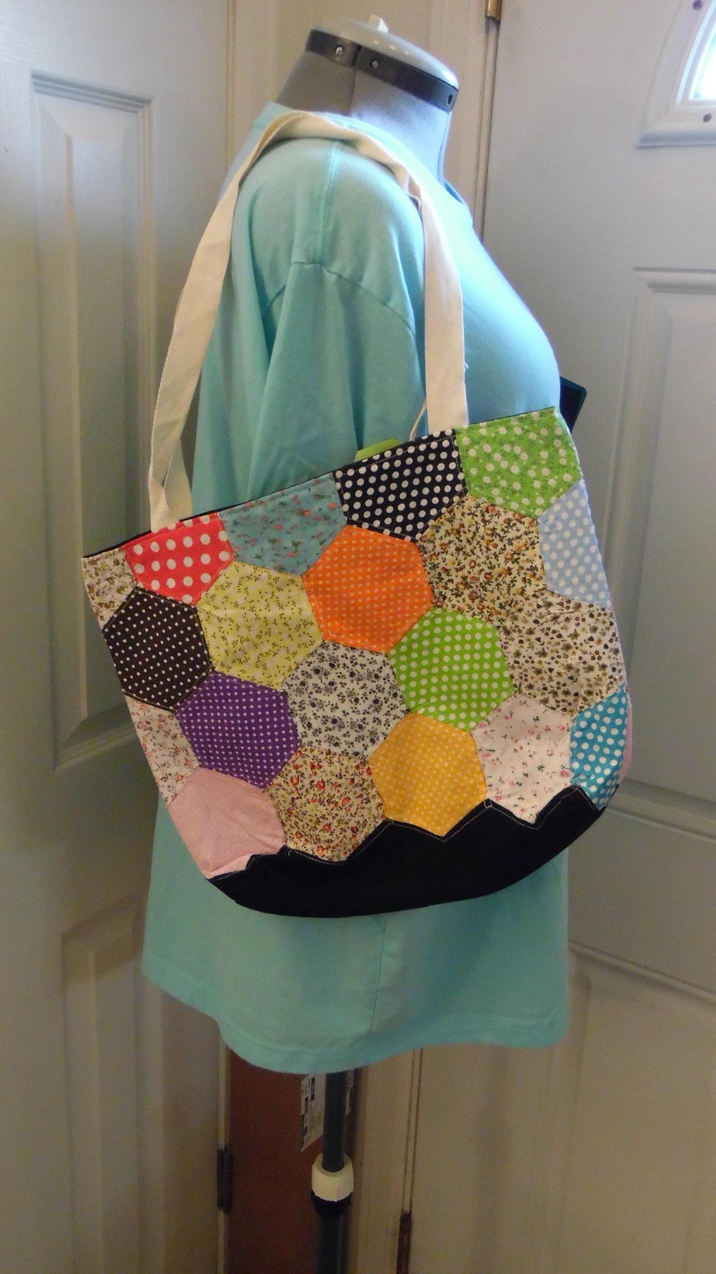 Hexagon Tote Bag