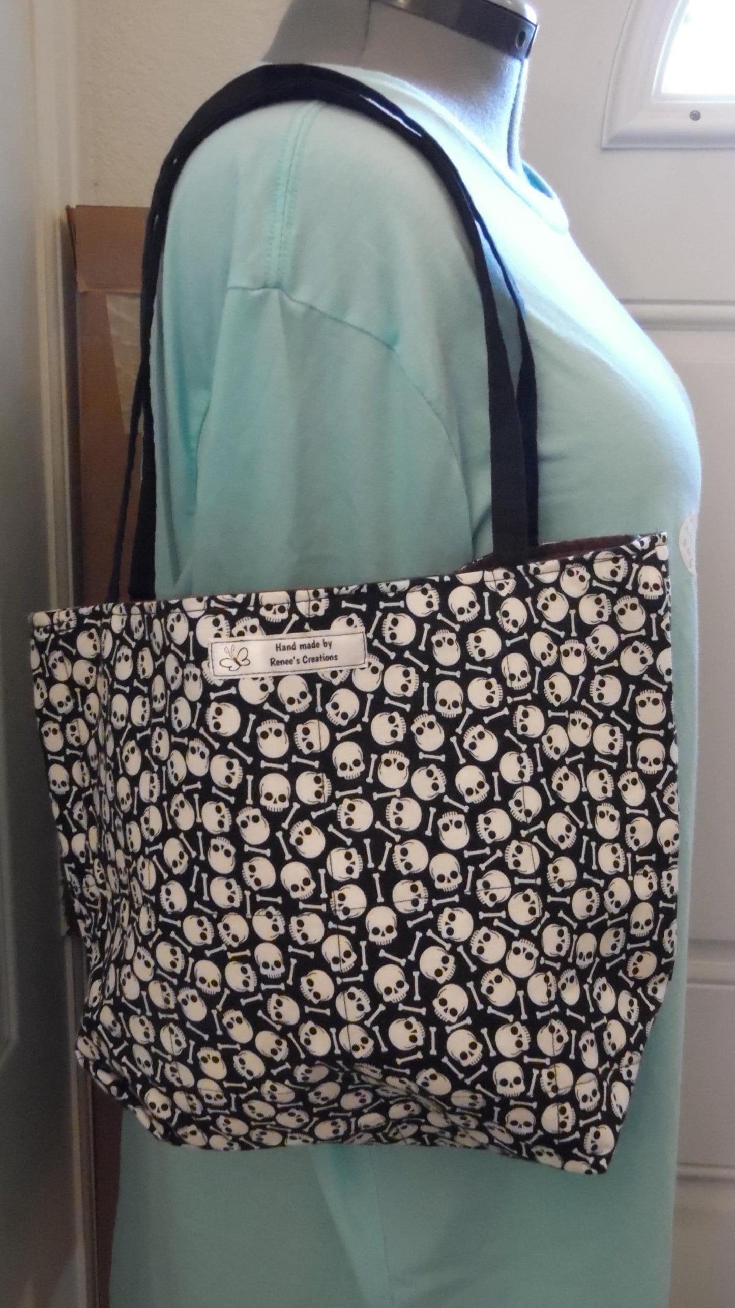 Skull and Bones Tote Bag