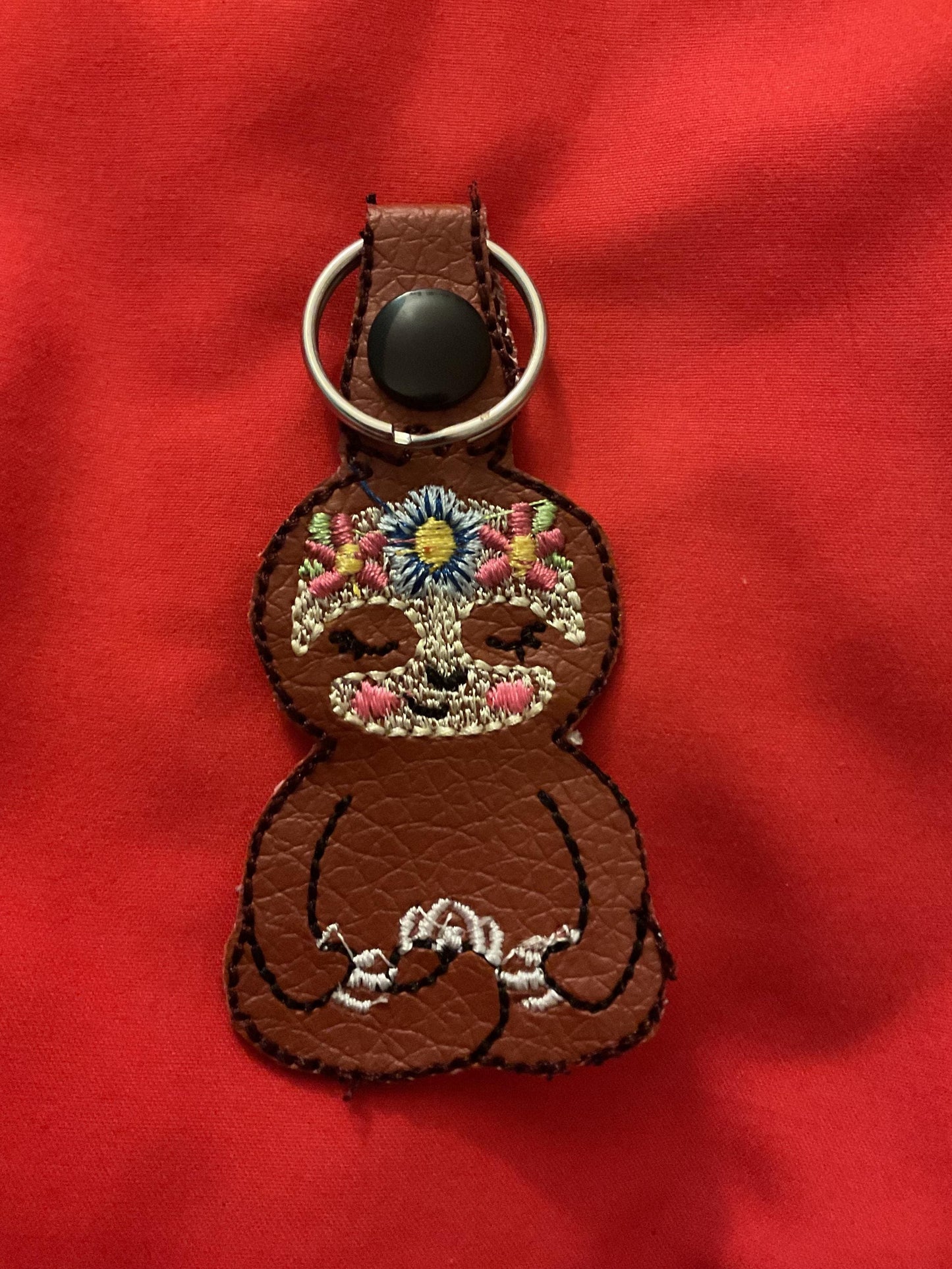 Character Embroidered Keychains