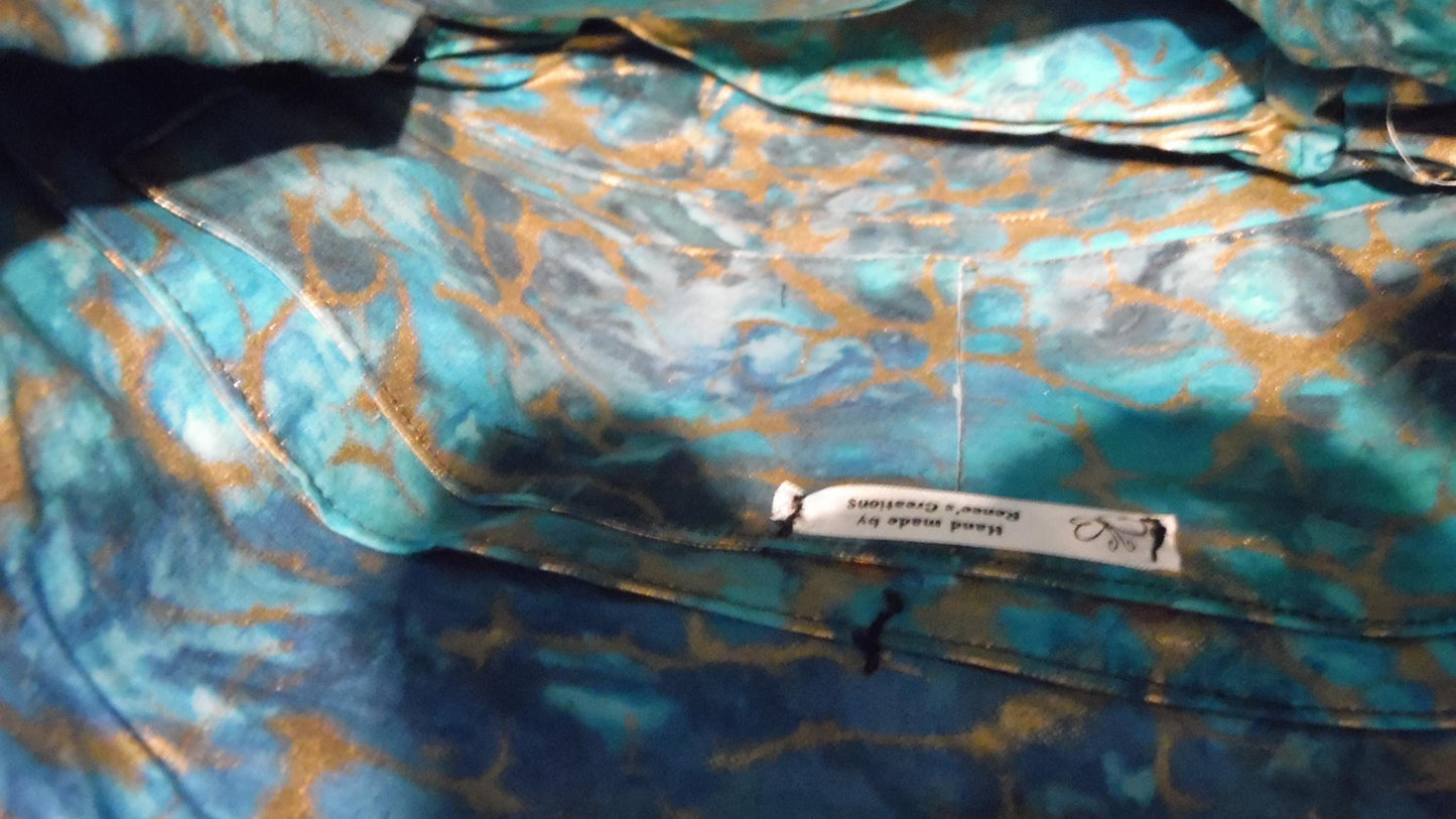 Holographic Computer Bag/Purse with Extra Zipper Bag