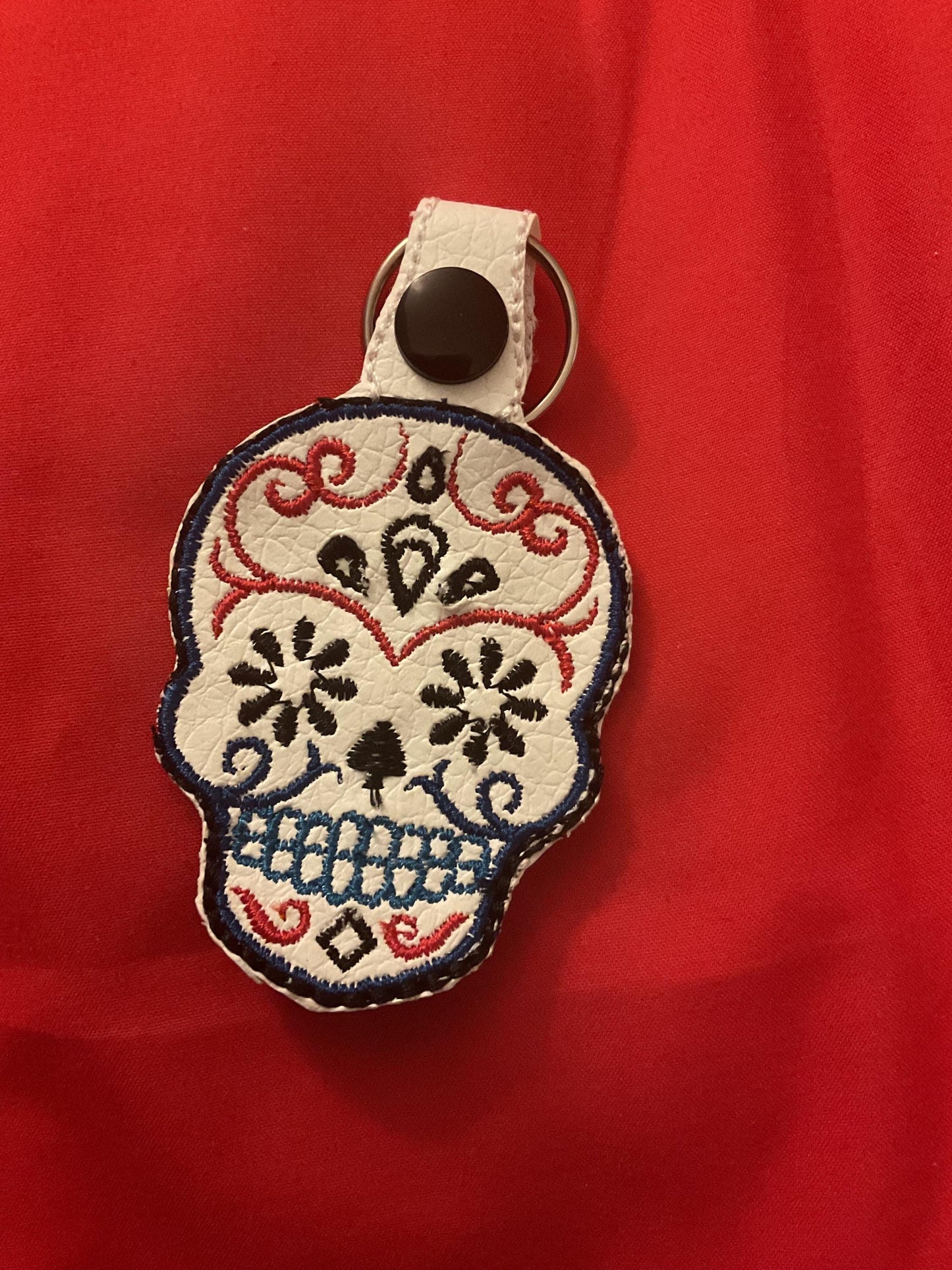 Character Embroidered Keychains