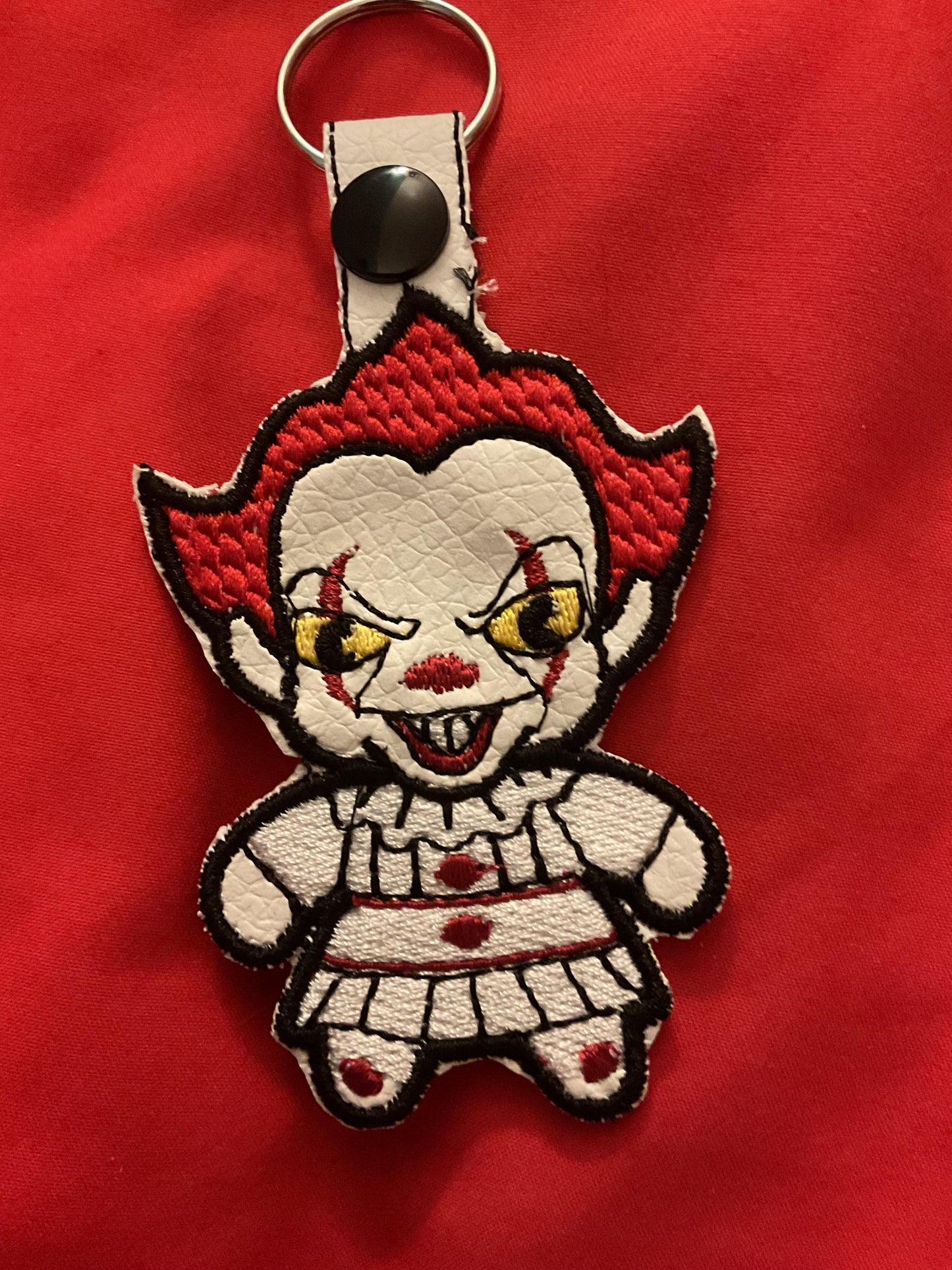 Character Embroidered Keychains