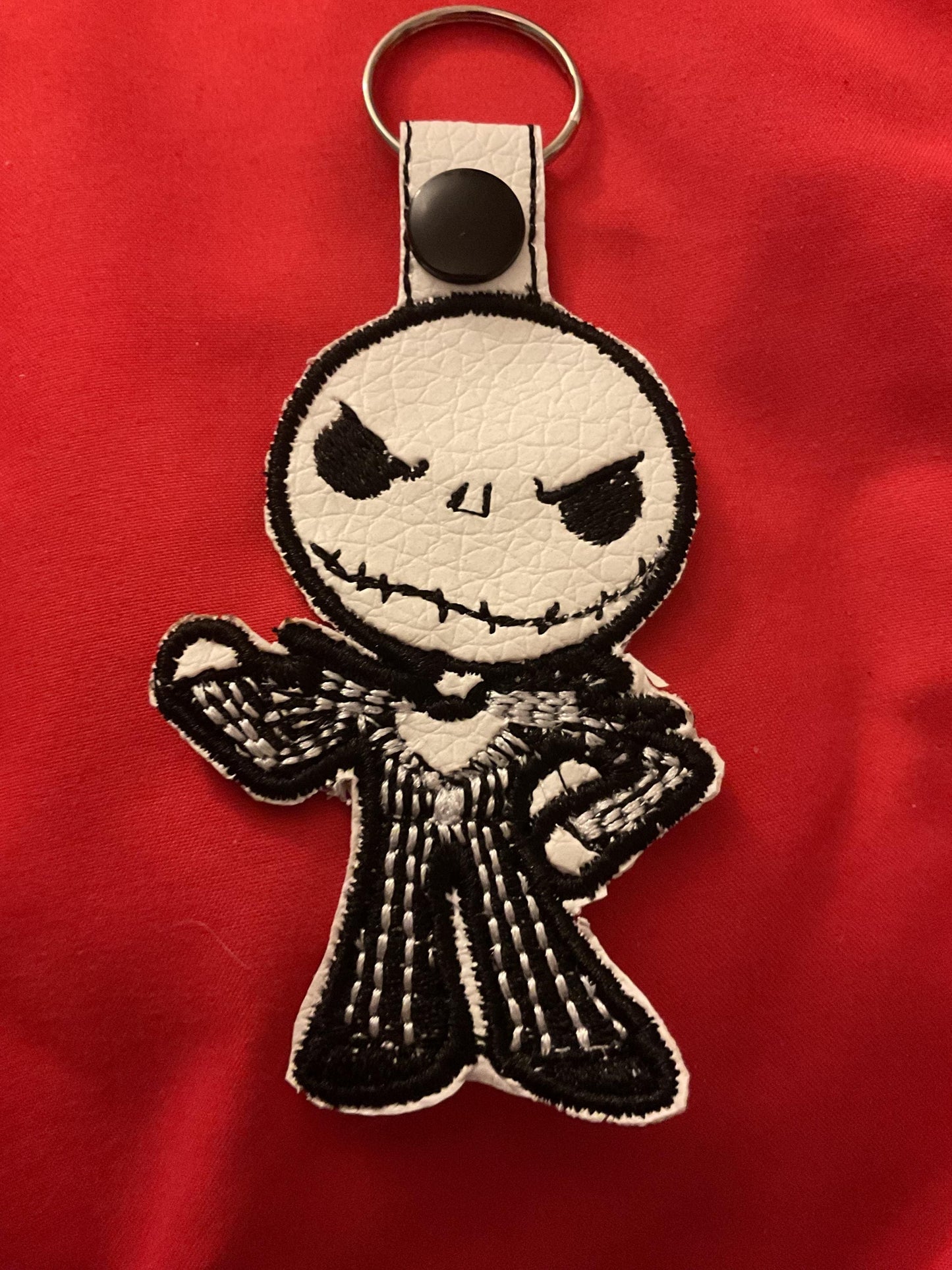 Character Embroidered Keychains