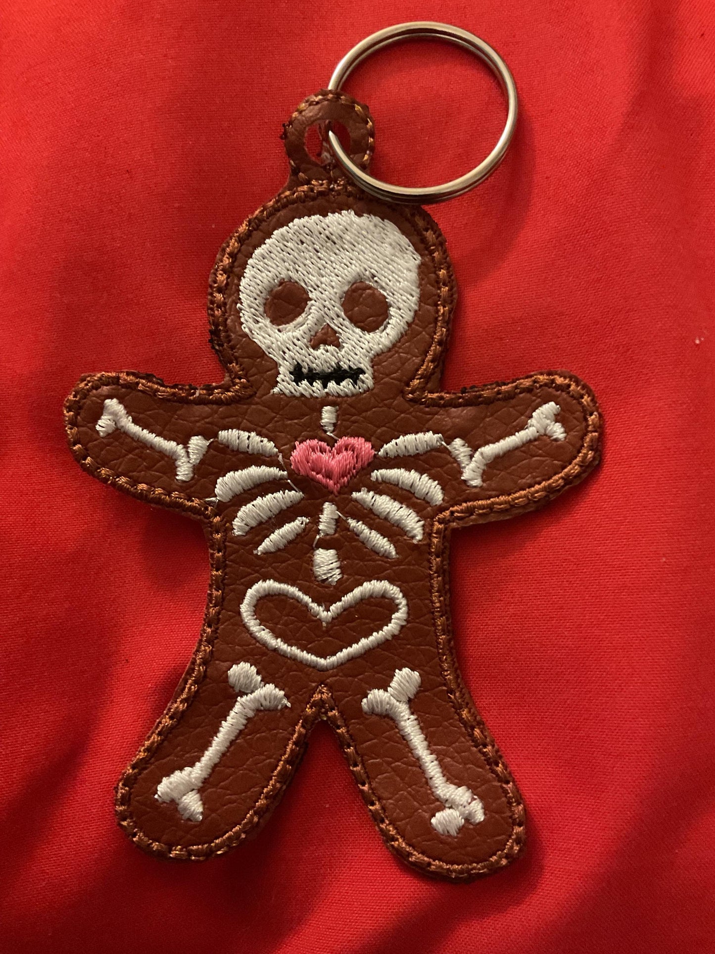 Character Embroidered Keychains