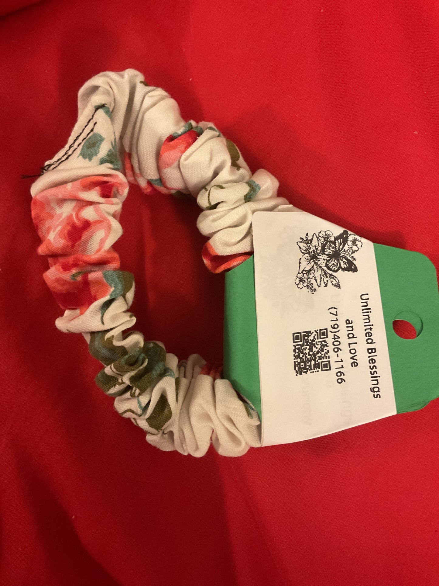 Hair Scrunchy Rose