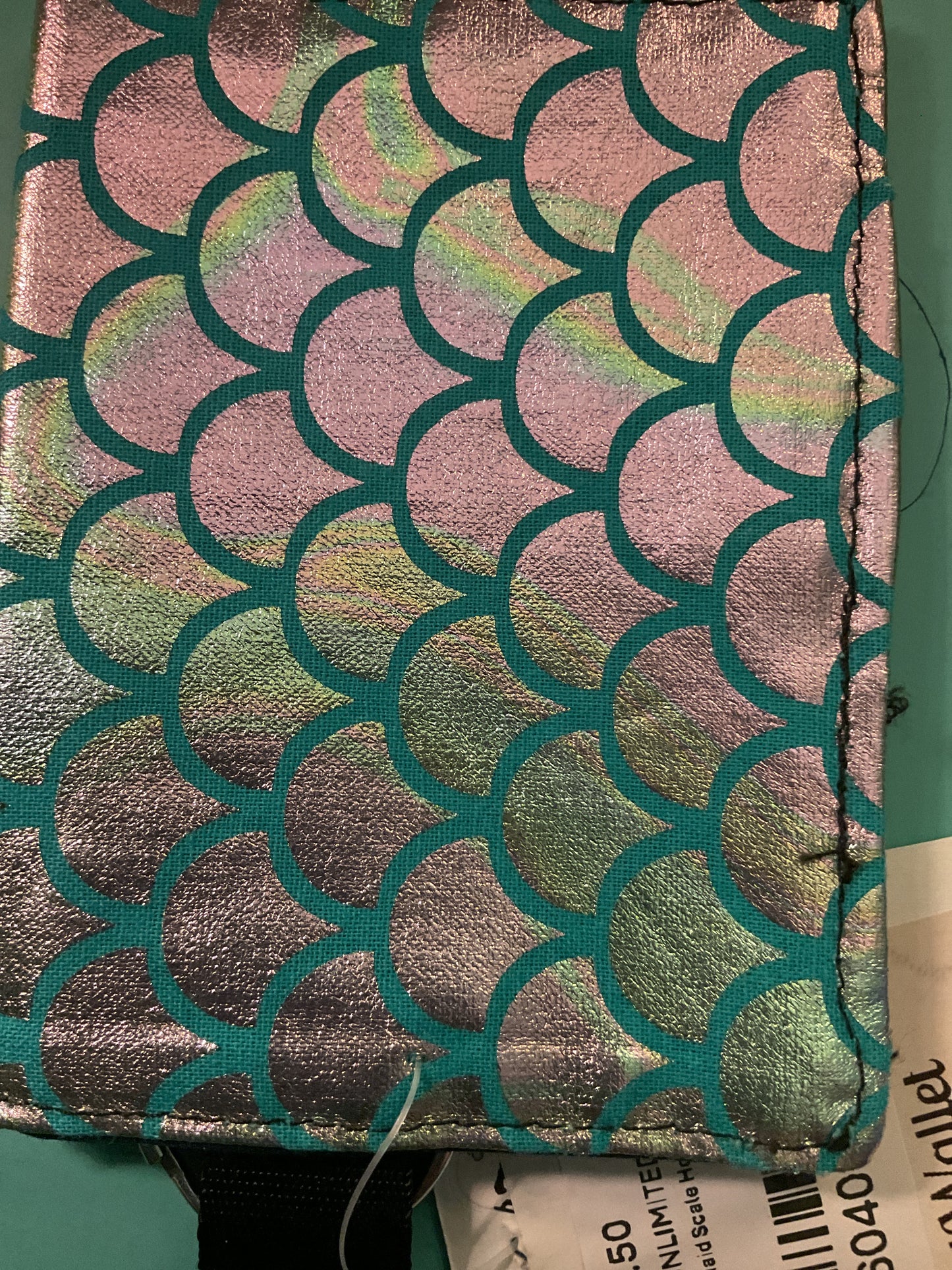 Card Wallet Mermaid Scale Holographic