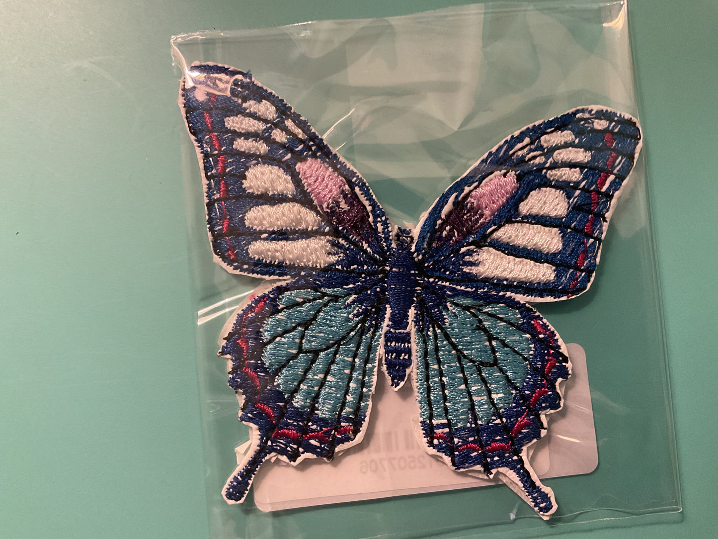 Iron on Patch Multicolor Butterfly