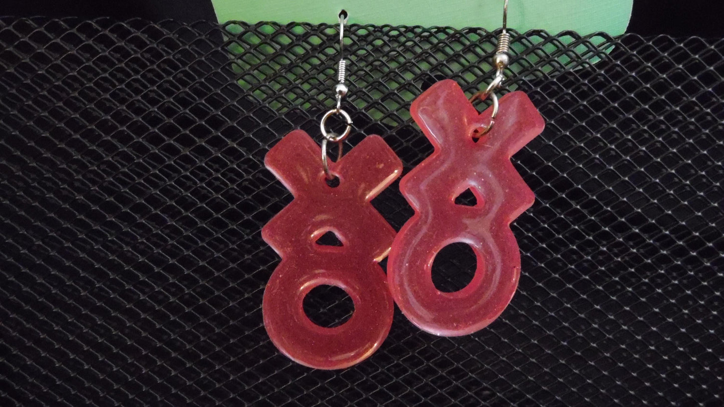 X O Dangle Earrings
