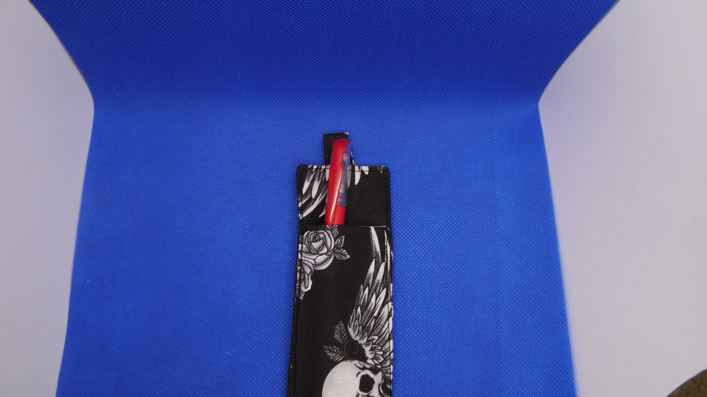 Lanyard Pen Holder Winged Skull