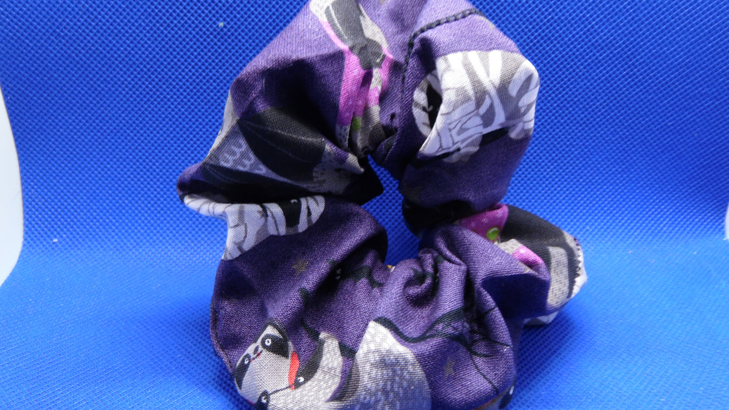 Hair Scrunchy Halloween Sloth