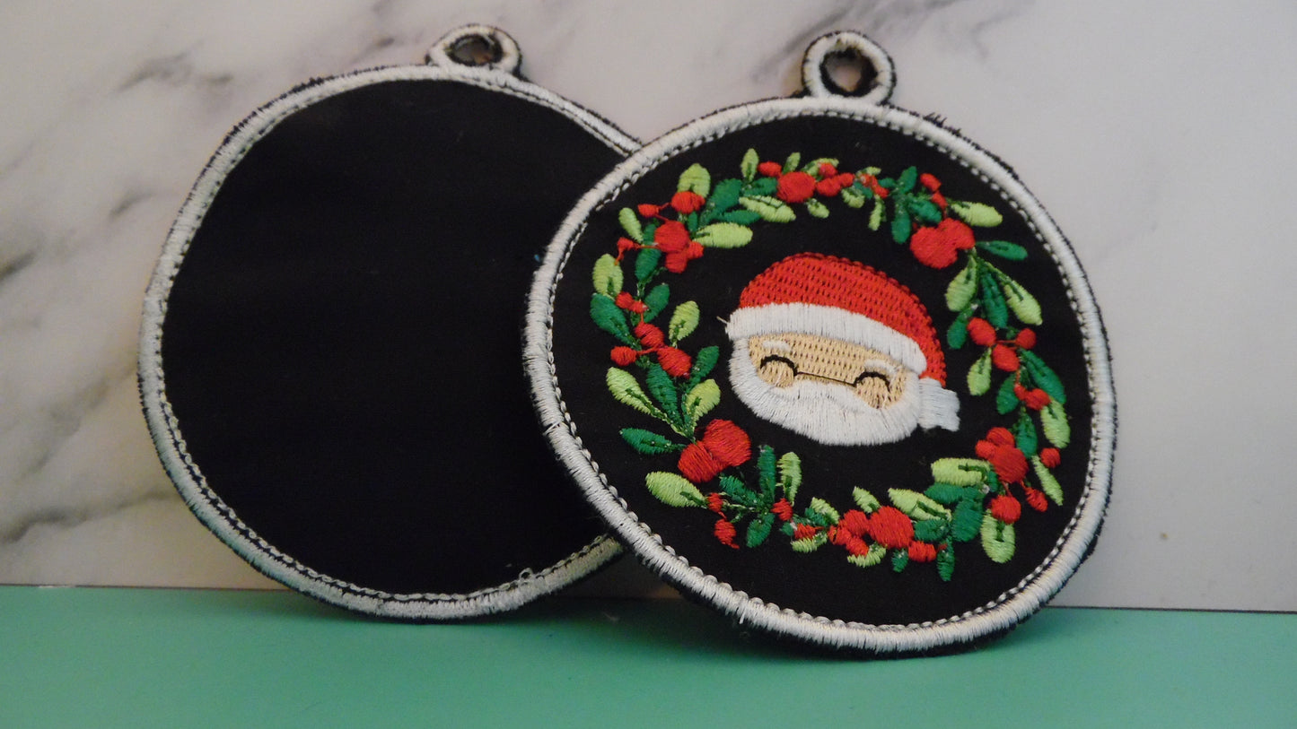 Santa Ornament