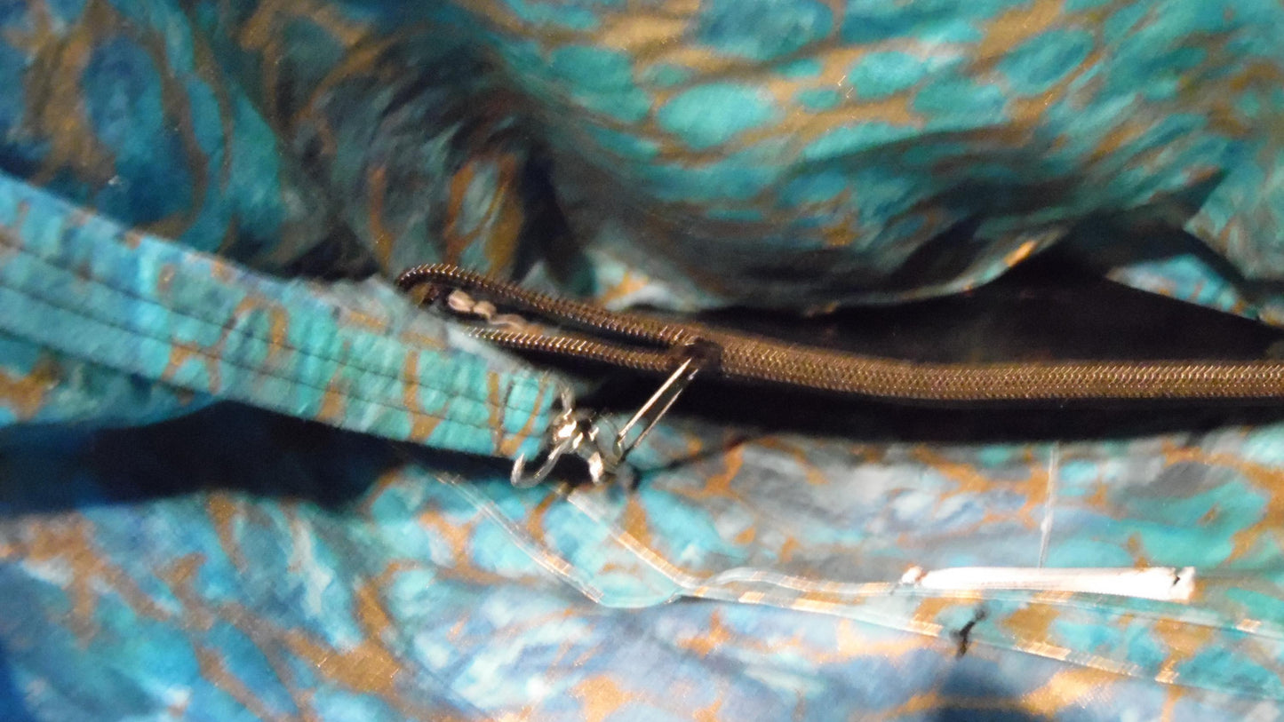 Holographic Computer Bag/Purse with Extra Zipper Bag