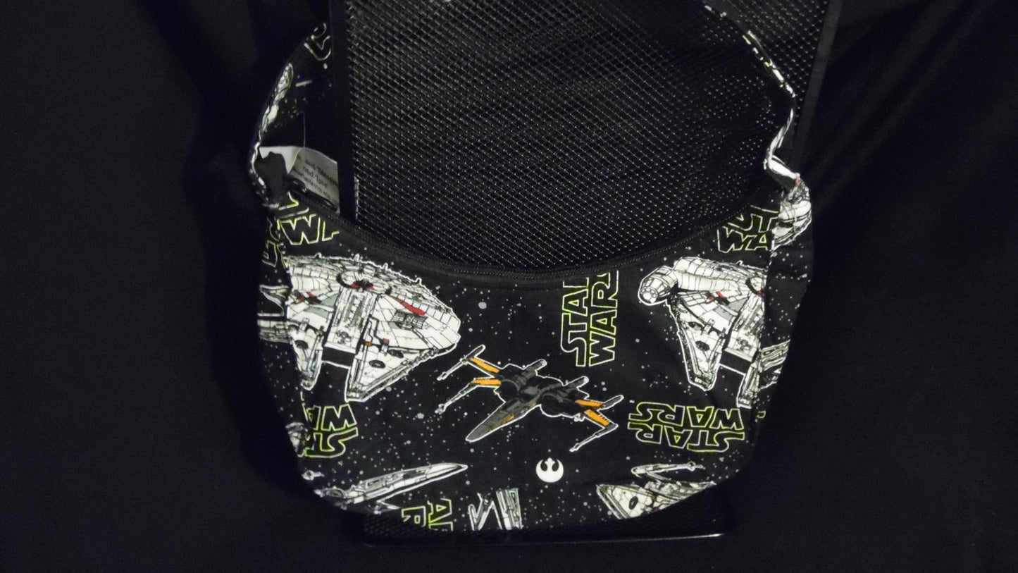 Mini Purse In Multiple Designs Betty Boop/Grogru/Star Wars Ships/Metallic Aqua