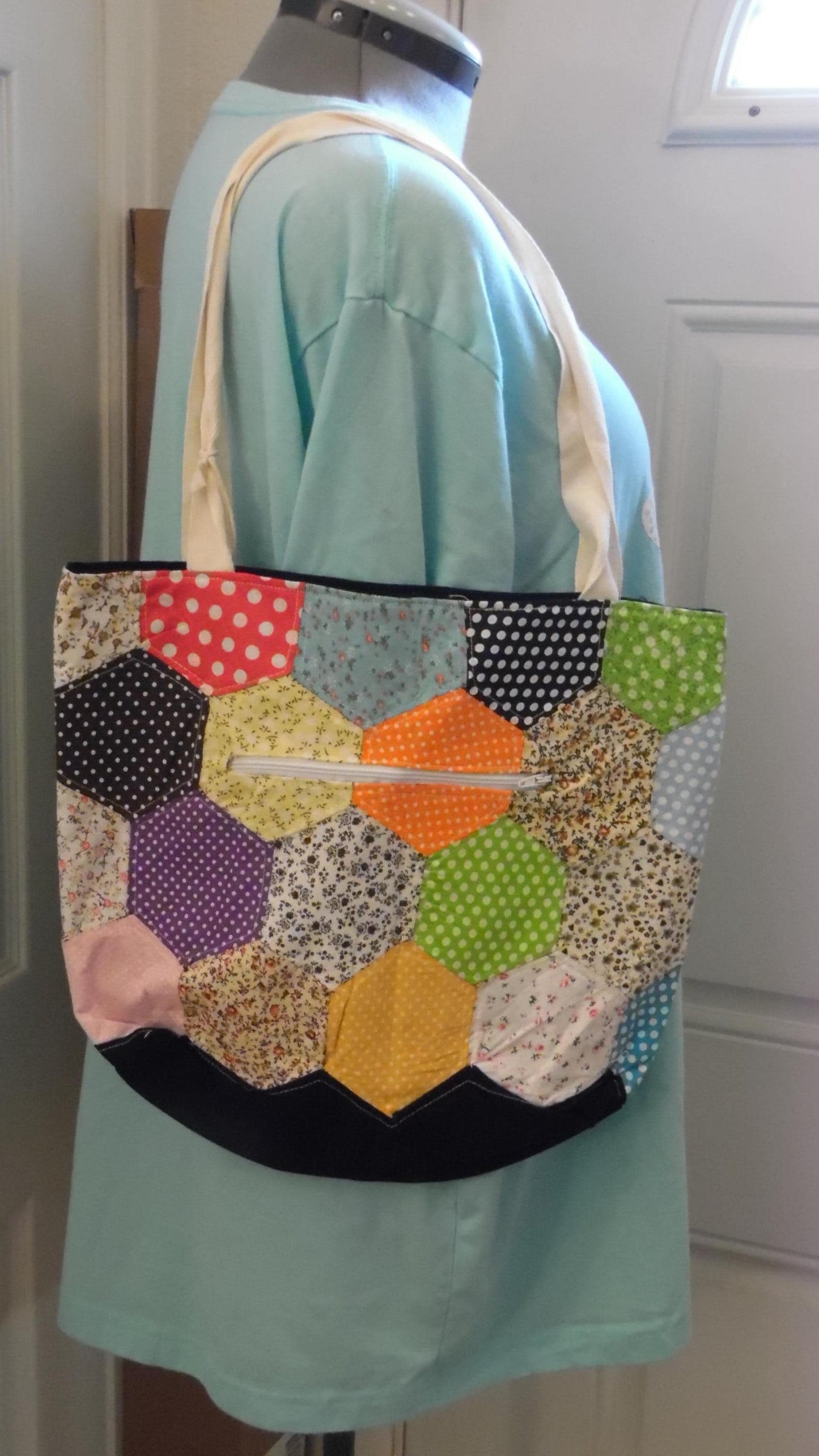 Hexagon Tote Bag