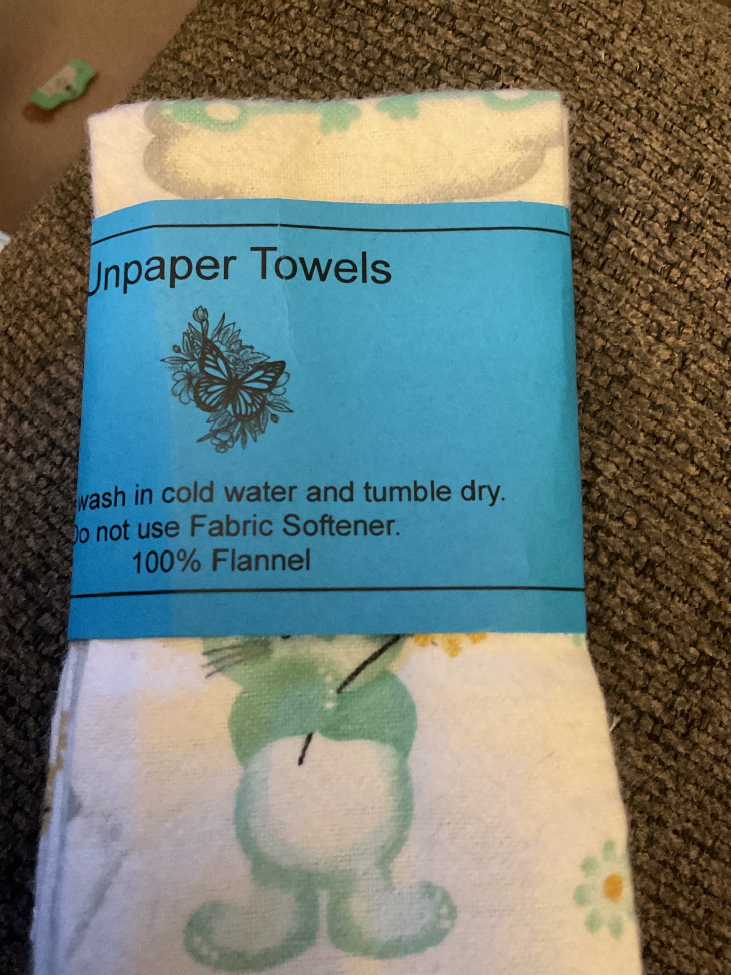 Eco-Friendly Replacement, Zero Waste Towel.  Sold in Sets of 5