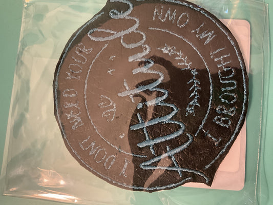 Iron on Patch Attitude