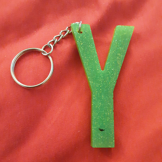 Letter "Y" Key Chain