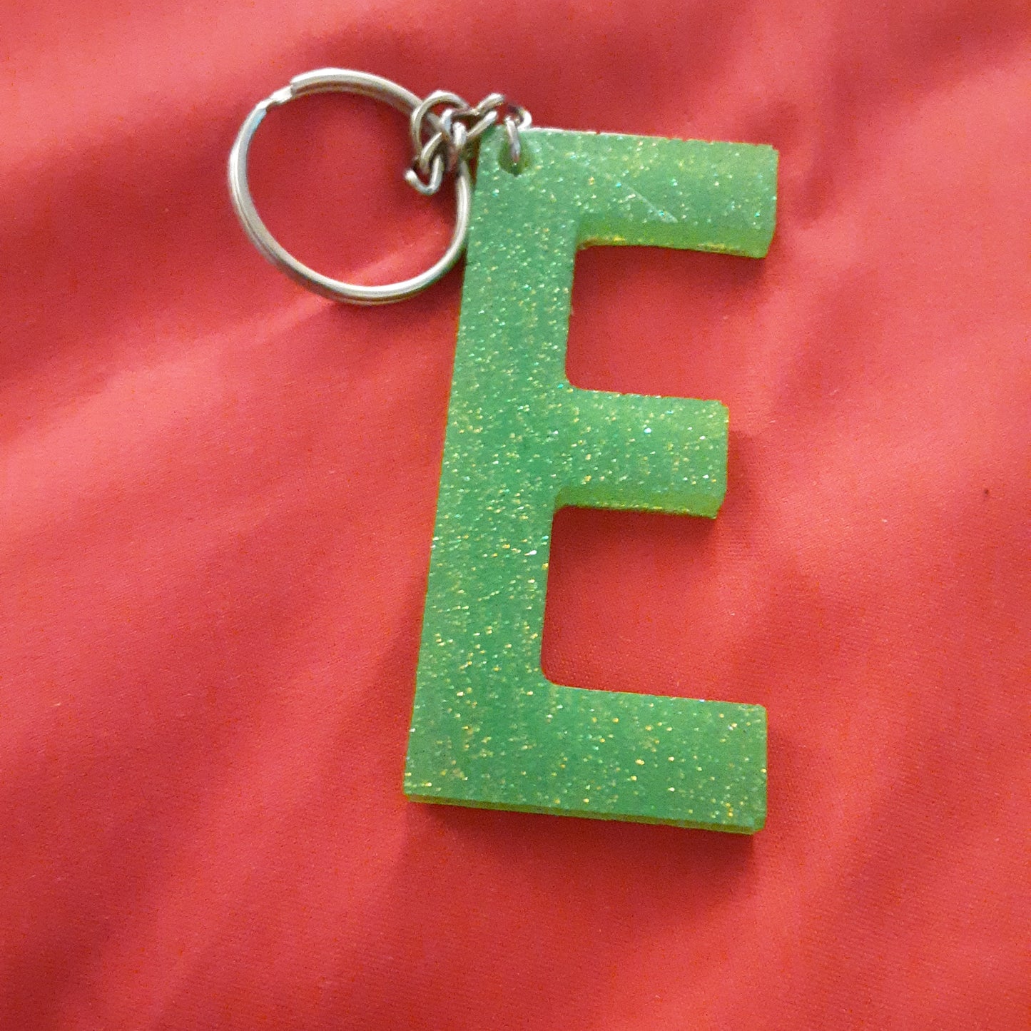 Letter "E" Key Chain