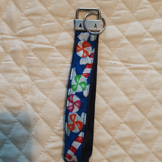 Key Fob Candy on Blue