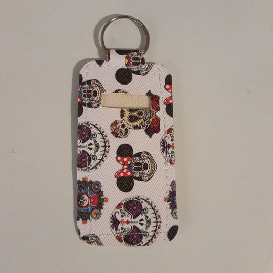 Keyring Chapstick Holder Mickey