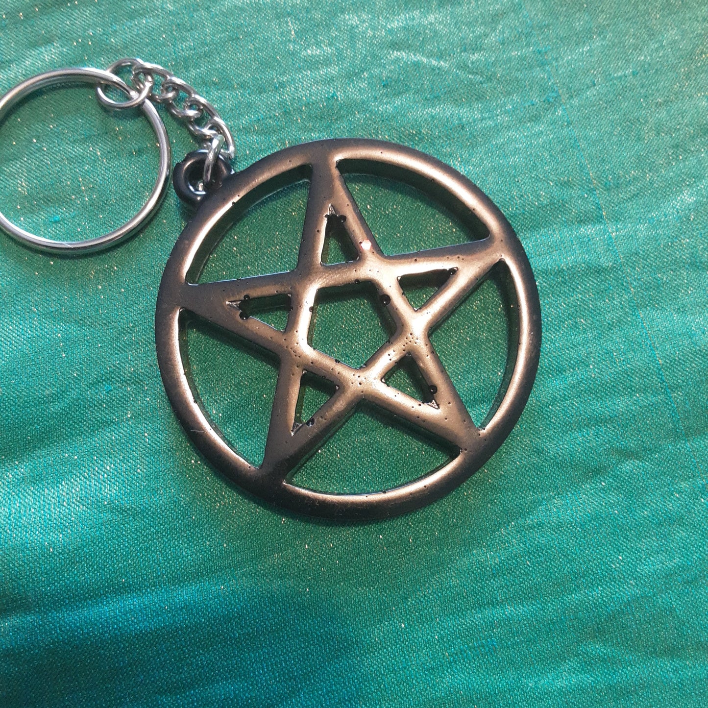 Pentagram Key Chain