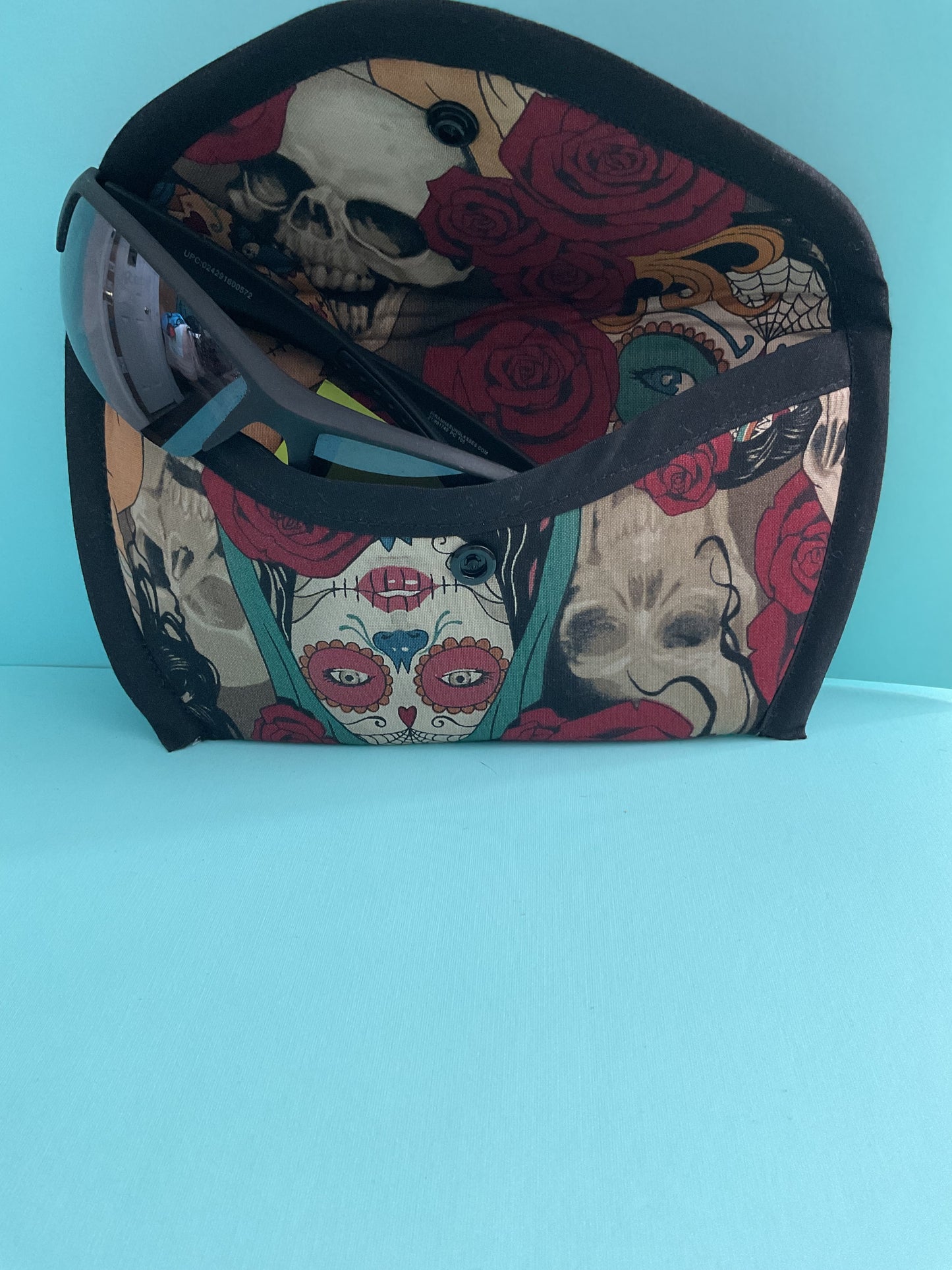 Eye Glass Case  Sugar Skull