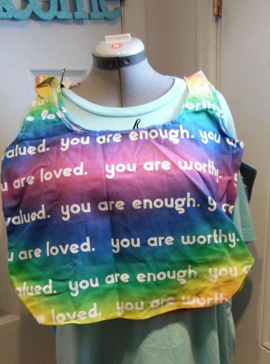 You are Enough Reusable Grocery Bag