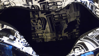 Star Wars Tote in Blue and Black