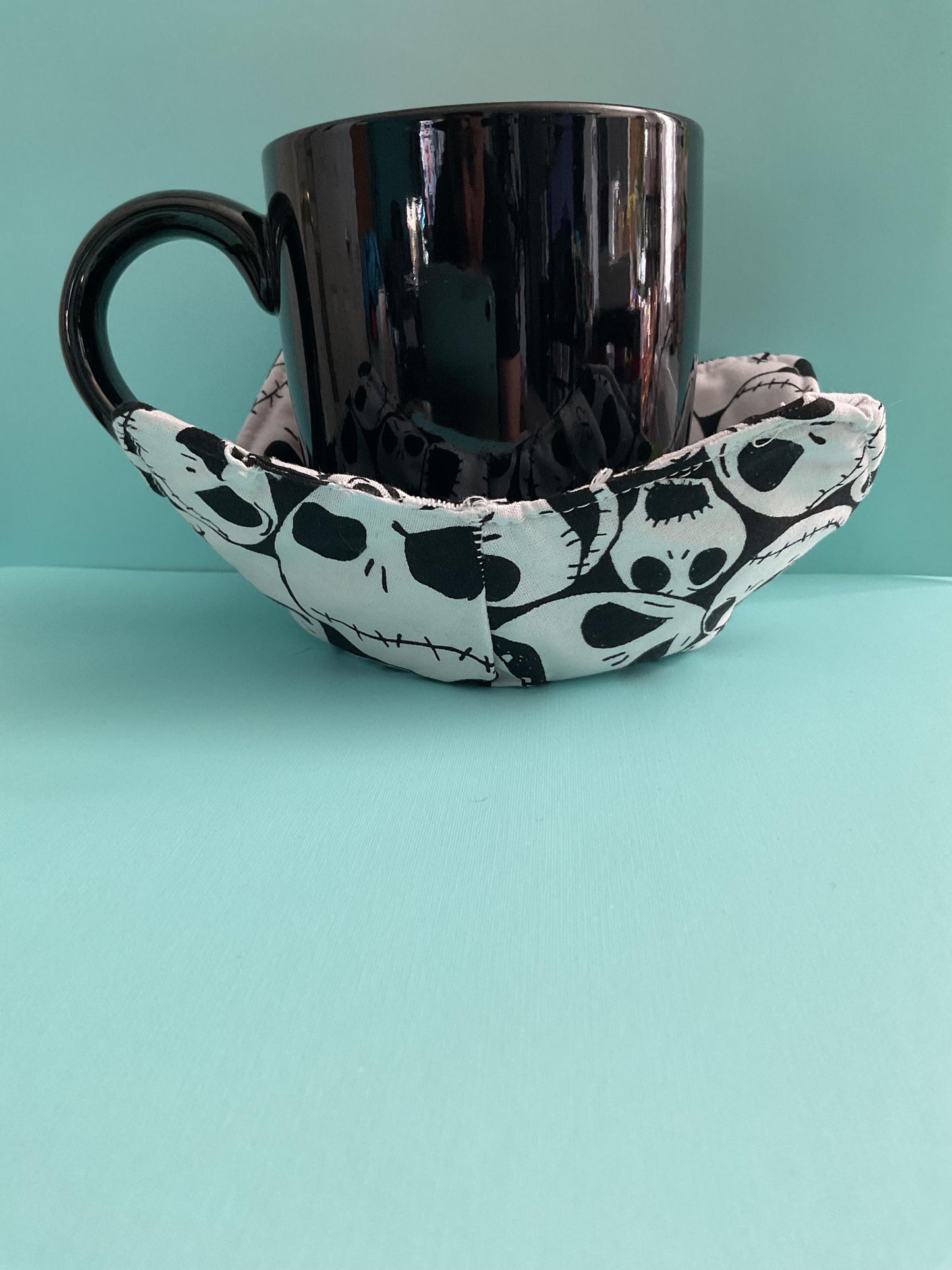 Reversible Quilted Microwave Bowl Cozy Pot Holder Holder (Small)