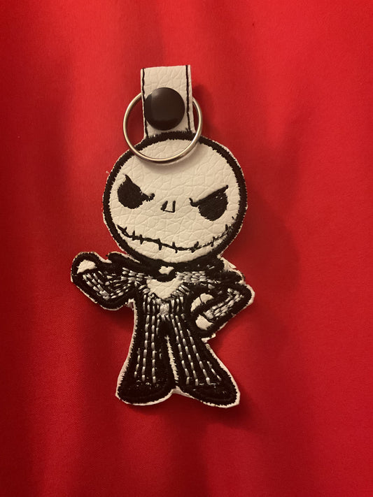 Snap Keychain Jack Skellington