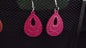 Tear Drop with Design Earings