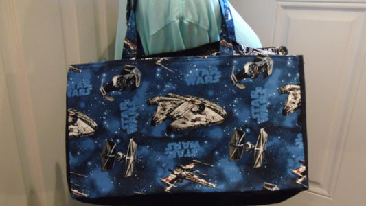 Star Wars Tote in Blue and Black