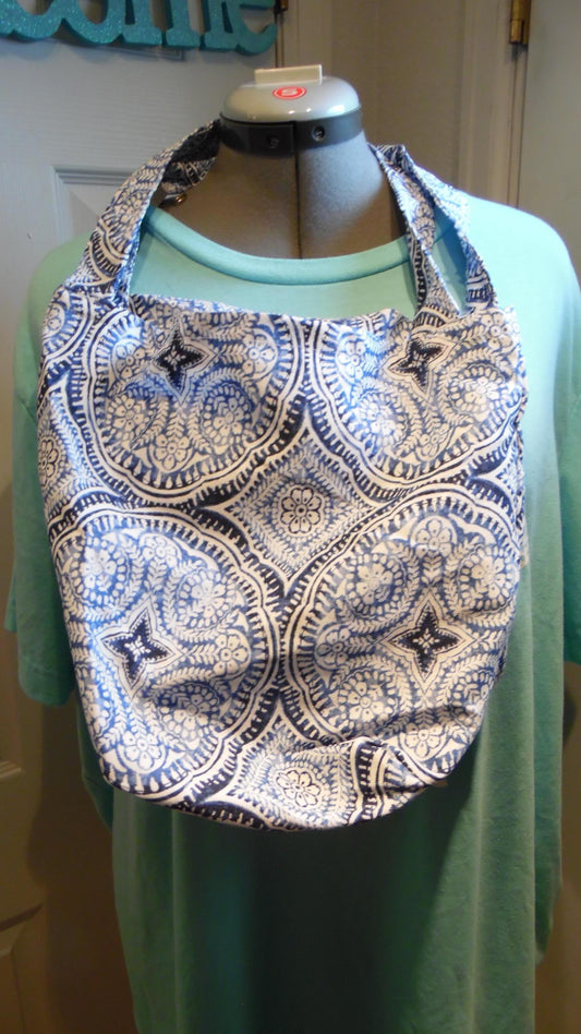 Blue Mandela Reusable Grocery Bag