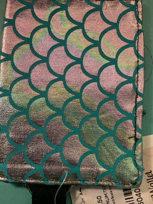 Card Wallet Mermaid Scale Holographic