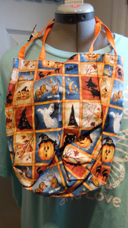 Reversible Trick or Treat Bag