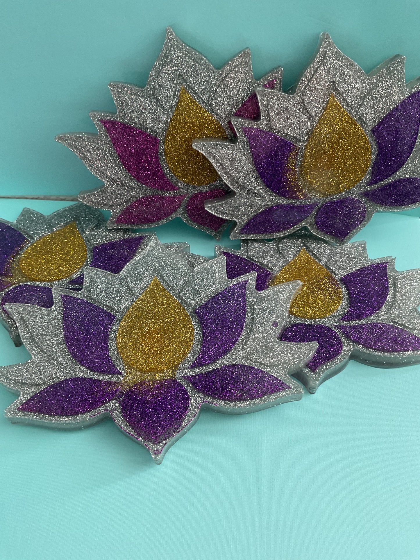 Lotus Flower Rein Coasters