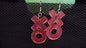 X O Dangle Earrings