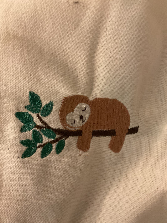 Embroidered Grocery Tote