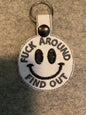 Embroidered Key Chain
