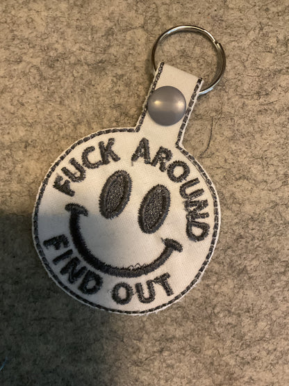 Embroidered Key Chain