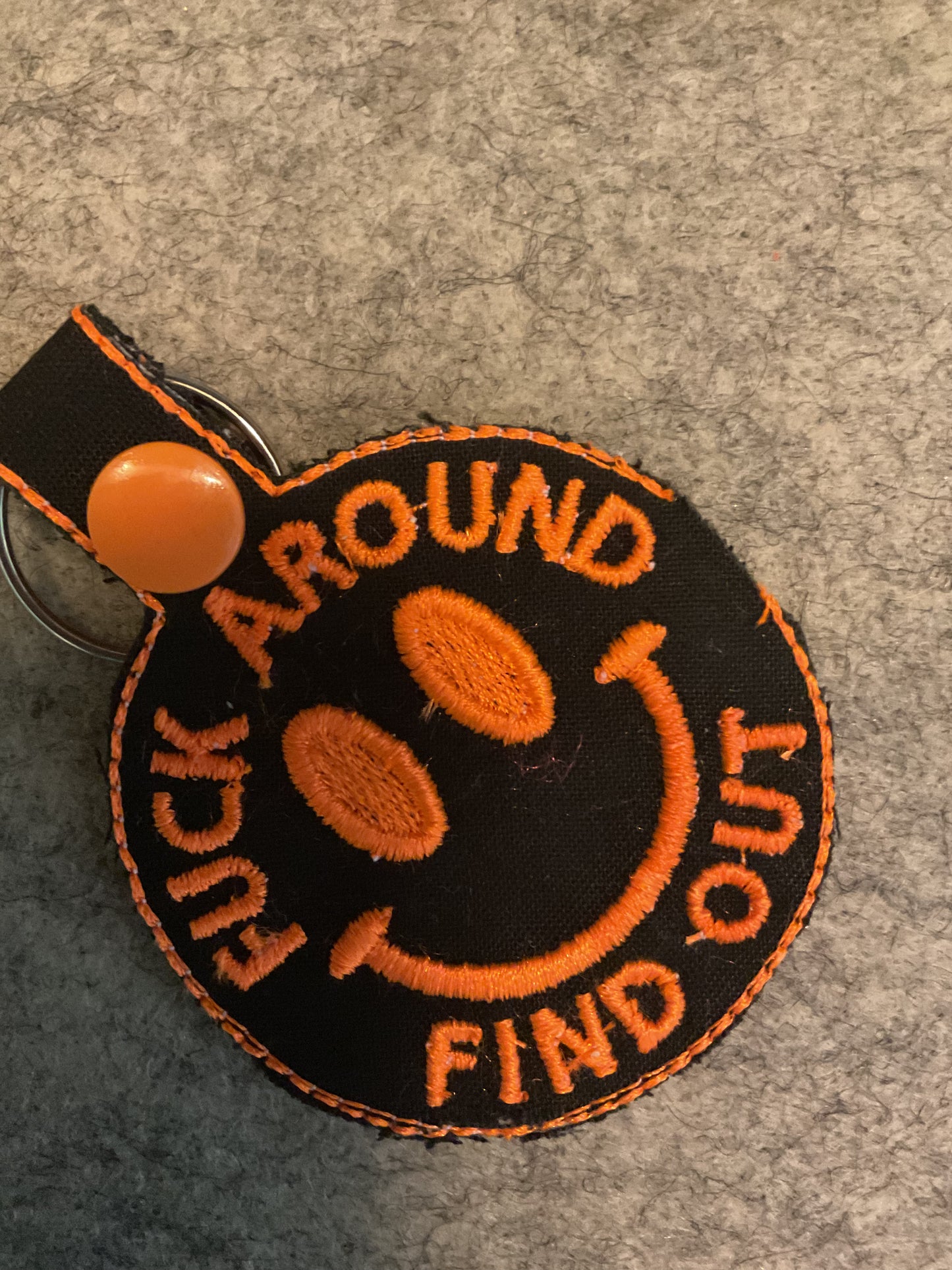 Embroidered Key Chain