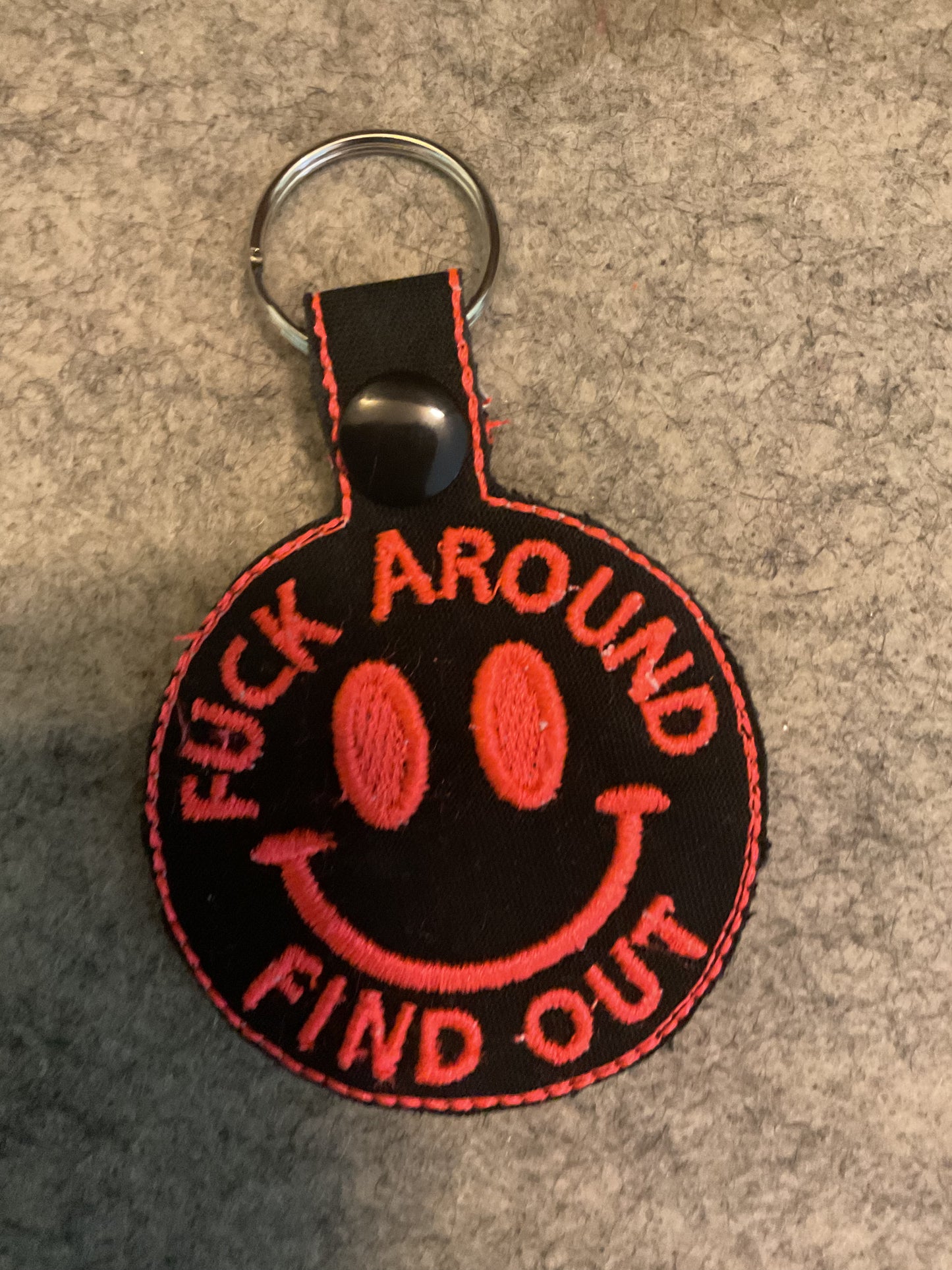 Embroidered Key Chain
