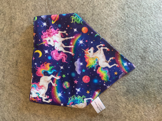 🐾 "No-Collar" Pet Scrunchy Bandanna Unicorn