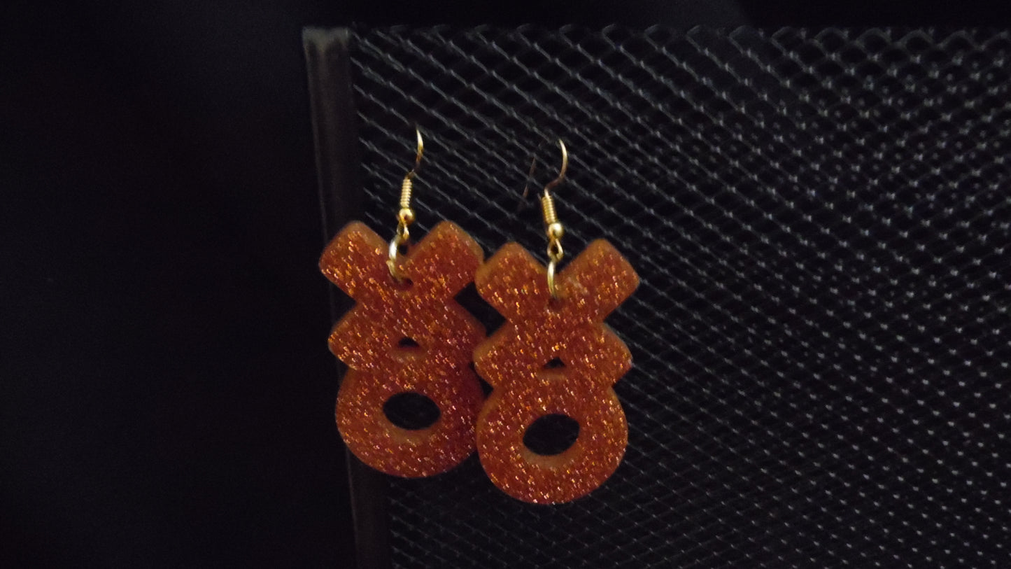 X's and O's Earrings