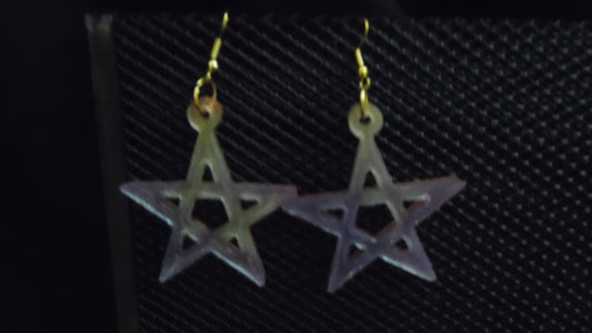 Large Star Earrings