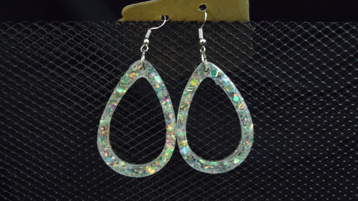 Large Tear Drop Earrings