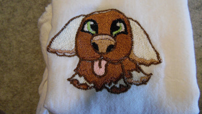 Tea Towel Set in Puppies