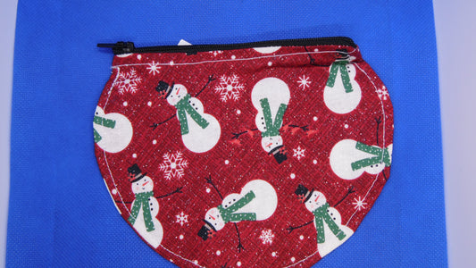 Snowman Zipper Bag