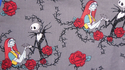 Jack and Sally Zipper Bag